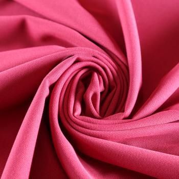 Шерсть К08-420 ярко-розовый однотонный