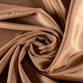 Ткань подкладочная К36-277 карамельный однотонный