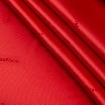 Вискоза жаккардовая Max Mara 009-20261 красный