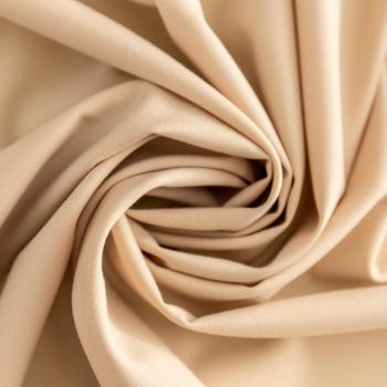 Ткань костюмная К33-454 крем-брюле однотонный