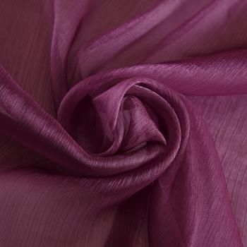 Органза 039-18828 сливовый однотонный