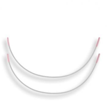 Косточки плоские BLITZ 2 мм 200 мм металл 2 шт KB20 белый