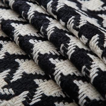 Твид Versace 052-19078 черный/молочный