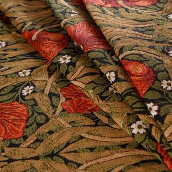 Гобелен У. Моррис Первоцветы 22-02-15842 красный