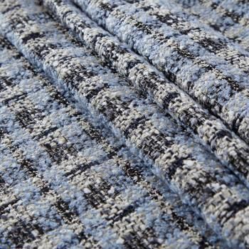 Твид Chanel 052-19139 бело-голубой