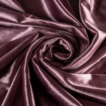 Бархат-лайкра К33-568 персиково-розовый однотонный