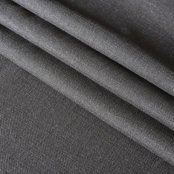 Ткань портьерная лен h-300 см 05-02-11503 серый однотонный