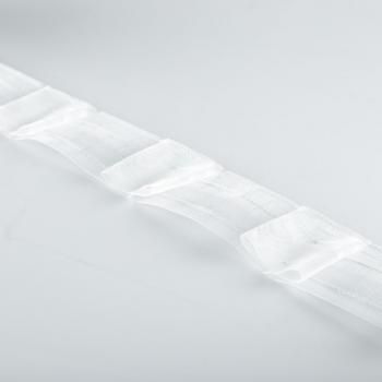 Лента драпировочная прозрачная 1:2 раппорт 205 мм 101-41747