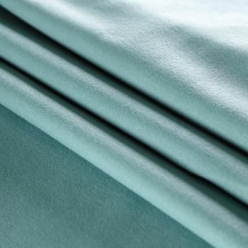 Ткань пальтовая 040-05221 пыльно-бирюзовый однотонный