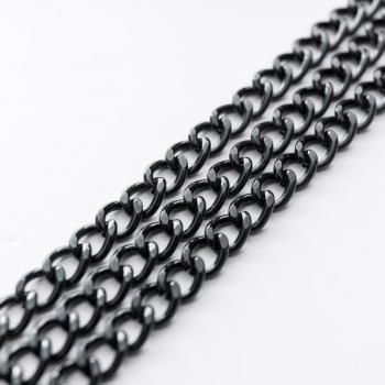 Цепь декоративная 4 мм металл 158-4-черный