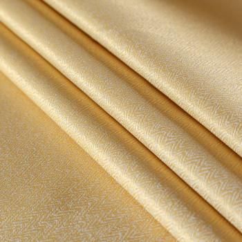 Ткань портьерная жаккард Т476-02-19 охра