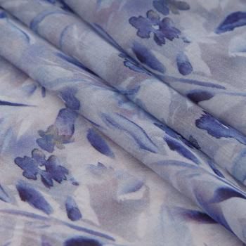 Тенсел 053-17767 разбеленный фиолетовый принтованный