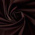Сатин-коттон стрейч 063-12064 шоколадный однотонный
