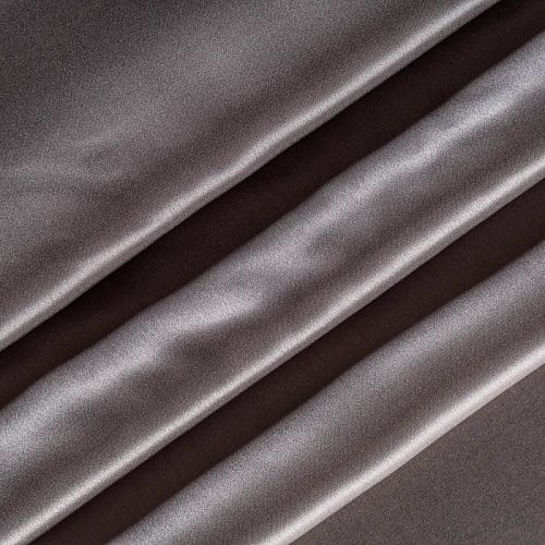 Шелк натуральный К36-167 дымчато-серый однотонный