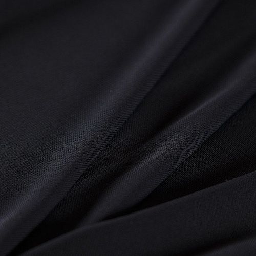 Трикотаж 056-16213 черный однотонный