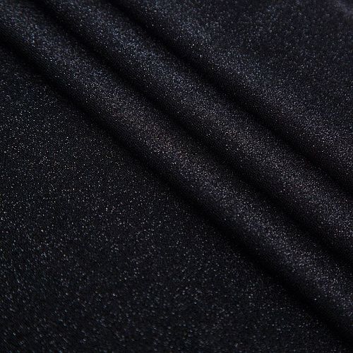 Трикотаж с люрексом 056-13739 черный