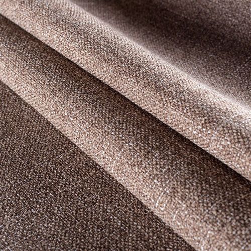 Ткань мебельная рогожка 22-02-00770 серо-коричневый однотонный
