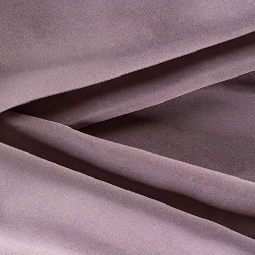 Шелк натуральный К15-1187 дымчато-серый однотонный