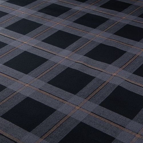 Бархат хлопковый 002-20036 черный принтованный