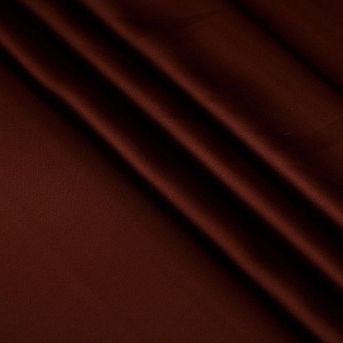 Сатин 001-18704 терракотово-коричневый однотонный