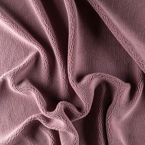 Мех искусственный К30-150 пепельно-сиреневый однотонный