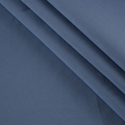 Трикотаж 056-15753 серо-голубой однотонный