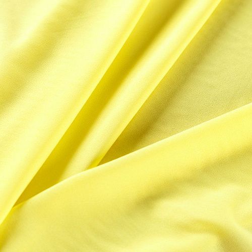 Крепдешин синтетический 029-07350 желтый рапс однотонный