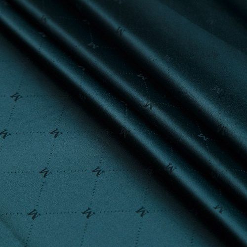 Ткань подкладочная стрейч Max Mara 045-17108 хвойный зеленый