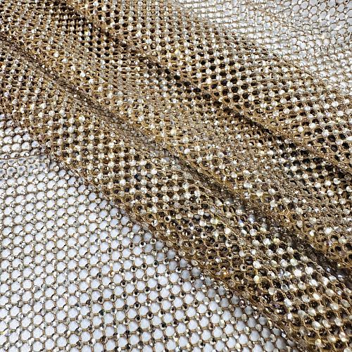 Сетка со стразами Swarovski 050-20876 золотистый