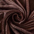 Флис-мех 061-09182 молочный шоколад однотонный