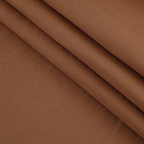 Трикотаж 056-15751 карамельный однотонный