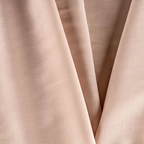 Штапель К33-631 пудровый однотонный