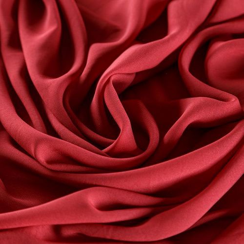 Шифон К28-666 бордовый однотонный