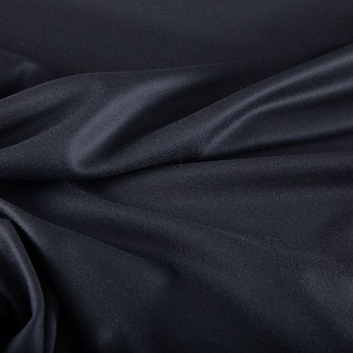 Шерсть костюмная 025-20374 черный однотонный