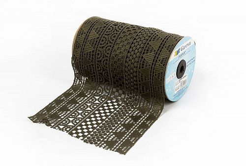 Гипюр Gamma 200 мм GGM-20001-темно-серый