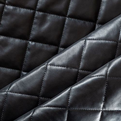 Ткань курточная 033-04056 черный однотонный