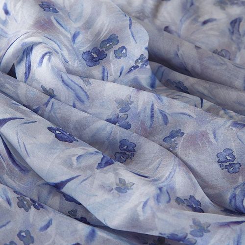 Тенсел 053-17767 разбеленный фиолетовый принтованный