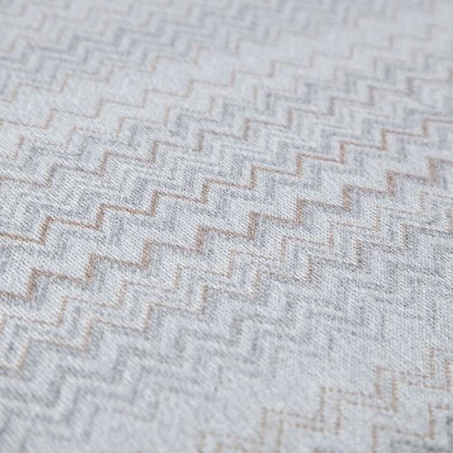 Трикотаж шерстяной вязаный Missoni 056-19828 молочно-серый