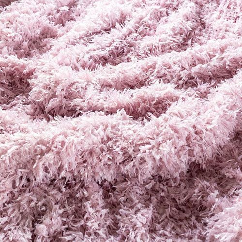 Трикотаж "Перья" 056-02004 пудрово-розовый однотонный