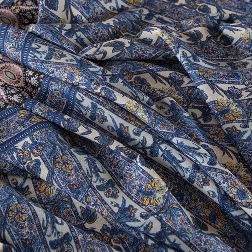 Шерсть плательная 066-19232 молочно-голубой