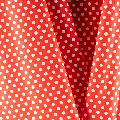 Бязь 007-00639 красный принтованный