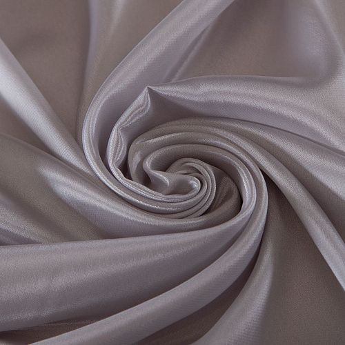 Перл шифон 068-19388 светло-серый однотонный