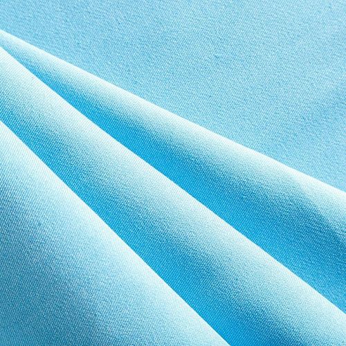 Джинс 015-07020 ярко-голубой однотонный