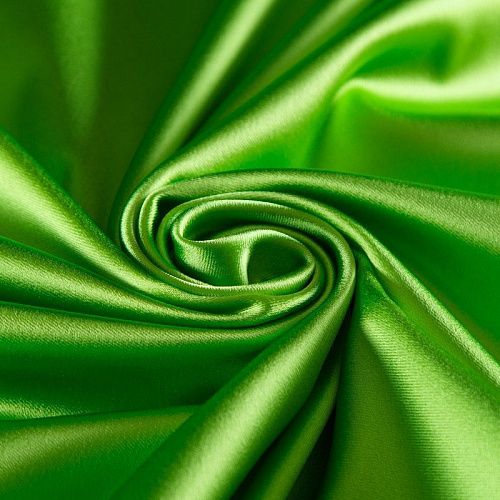 Атлас ватуссо Versace 001-16452 травяной зеленый однотонный