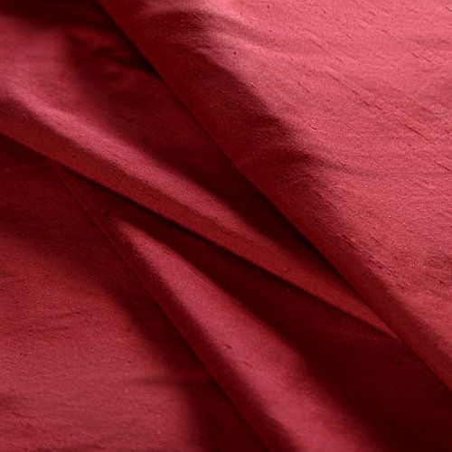 Дикий шелк 016-04907 рубиновый однотонный
