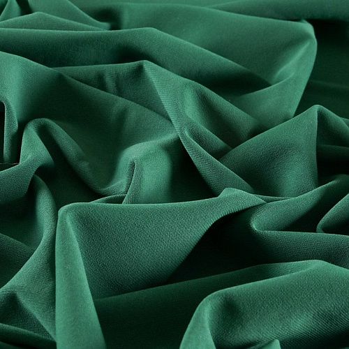 Трикотаж 056-12078 зеленый однотонный