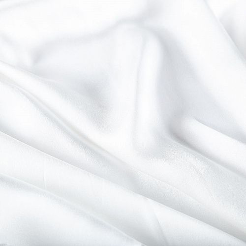 Креп кади стрейч 026-20119 айвори однотонный