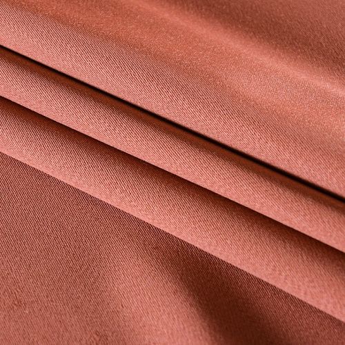 Ткань костюмная 025-11693 терракотовый однотонный