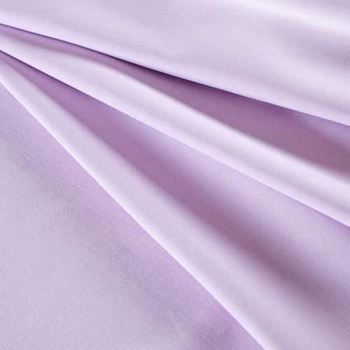 Креп 026-12573 разбеленный лавандовый однотонный