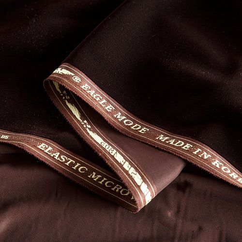 Бархат 002-04357 темный шоколад однотонный